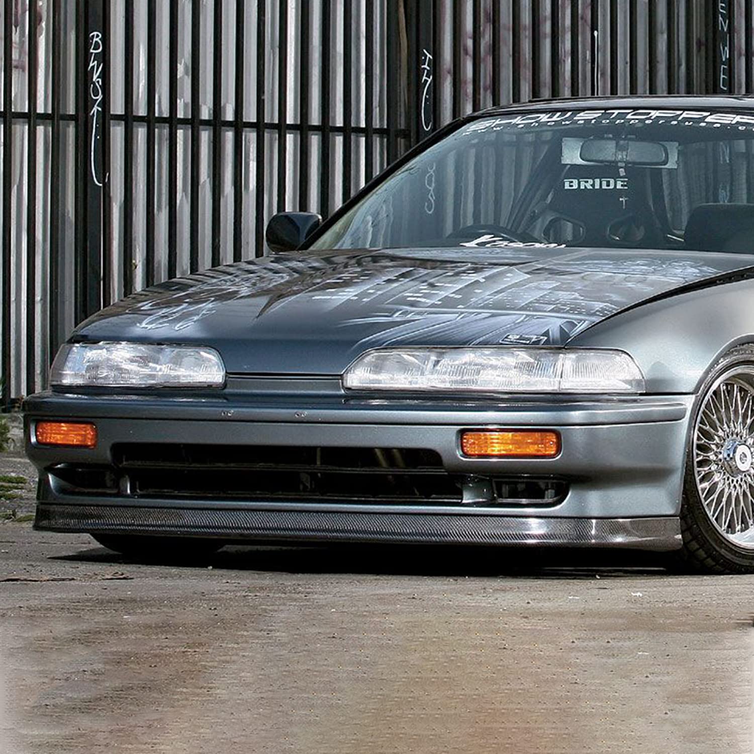 Spec-D Tuning Amber Lens Bumper Lights Compatible with 1990-1991 Acura Integra Rs Ls Gs L+R Pair Assembly