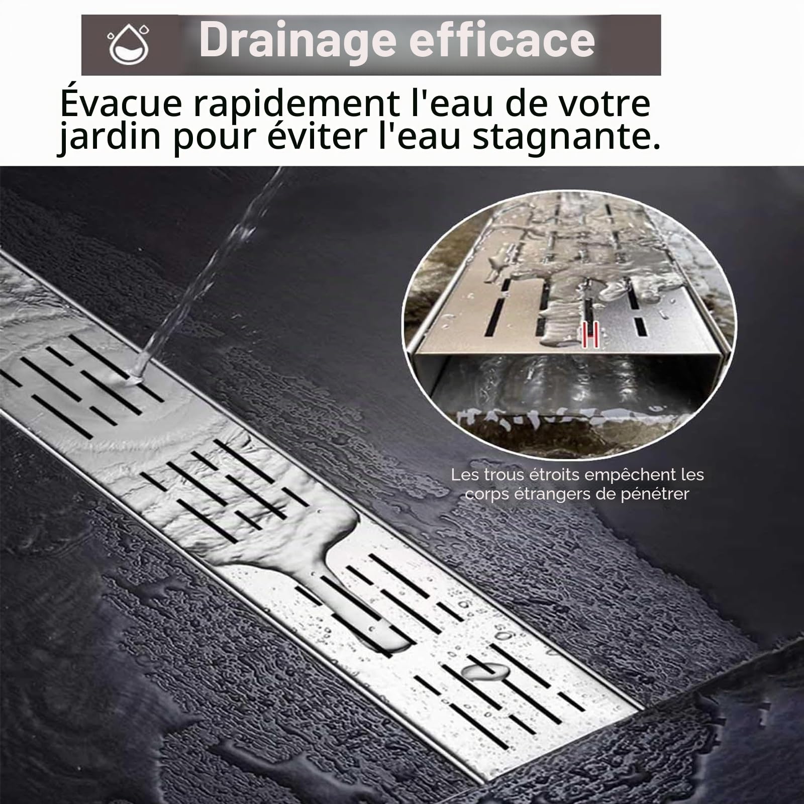 Caniveau Exterieur Caniveau De Drainage Français,