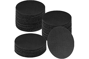 IKAYAS 60Pcs Black Carpet Spot Markers