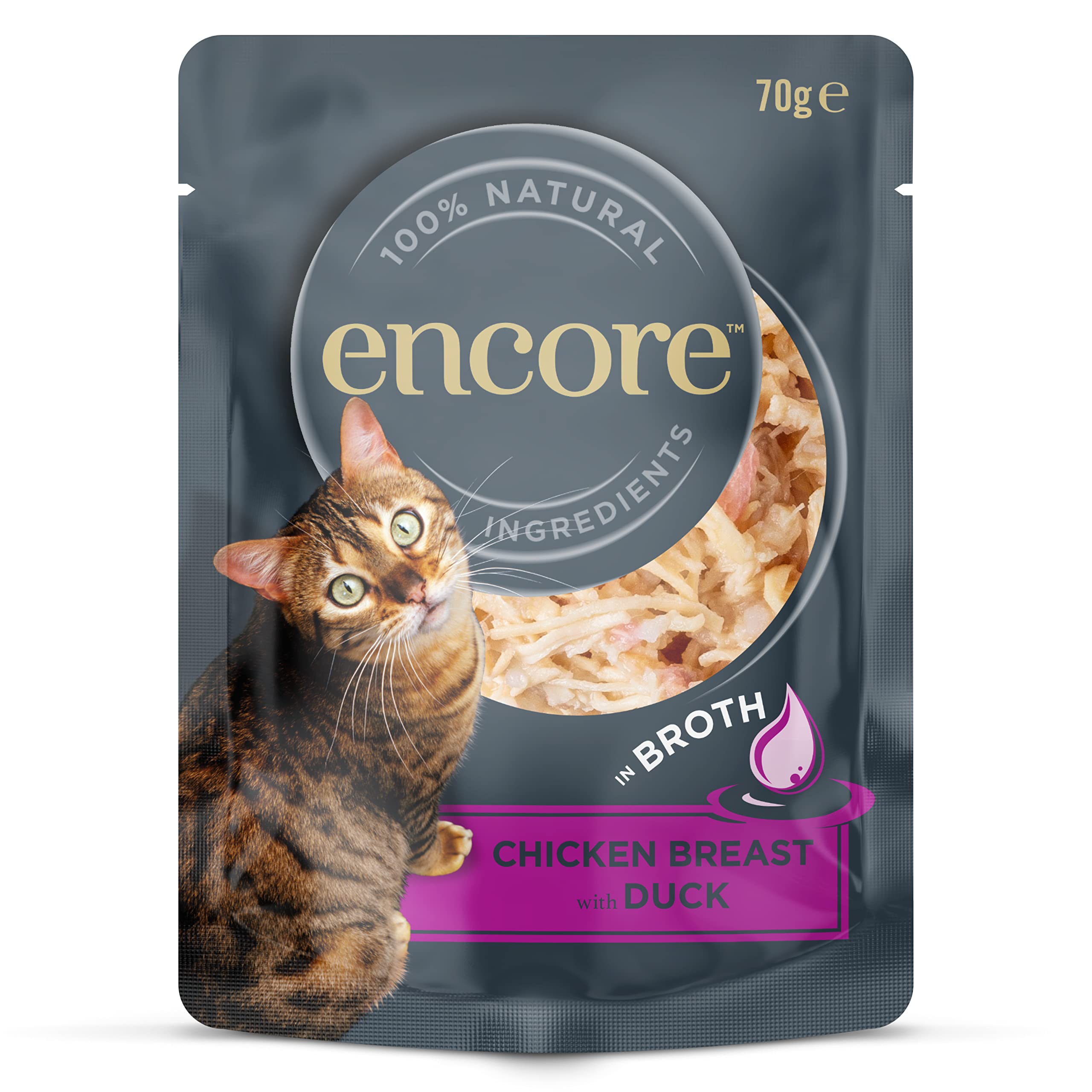 Encore Cat Pouch Chicken With Duck - X 70G Size 16
