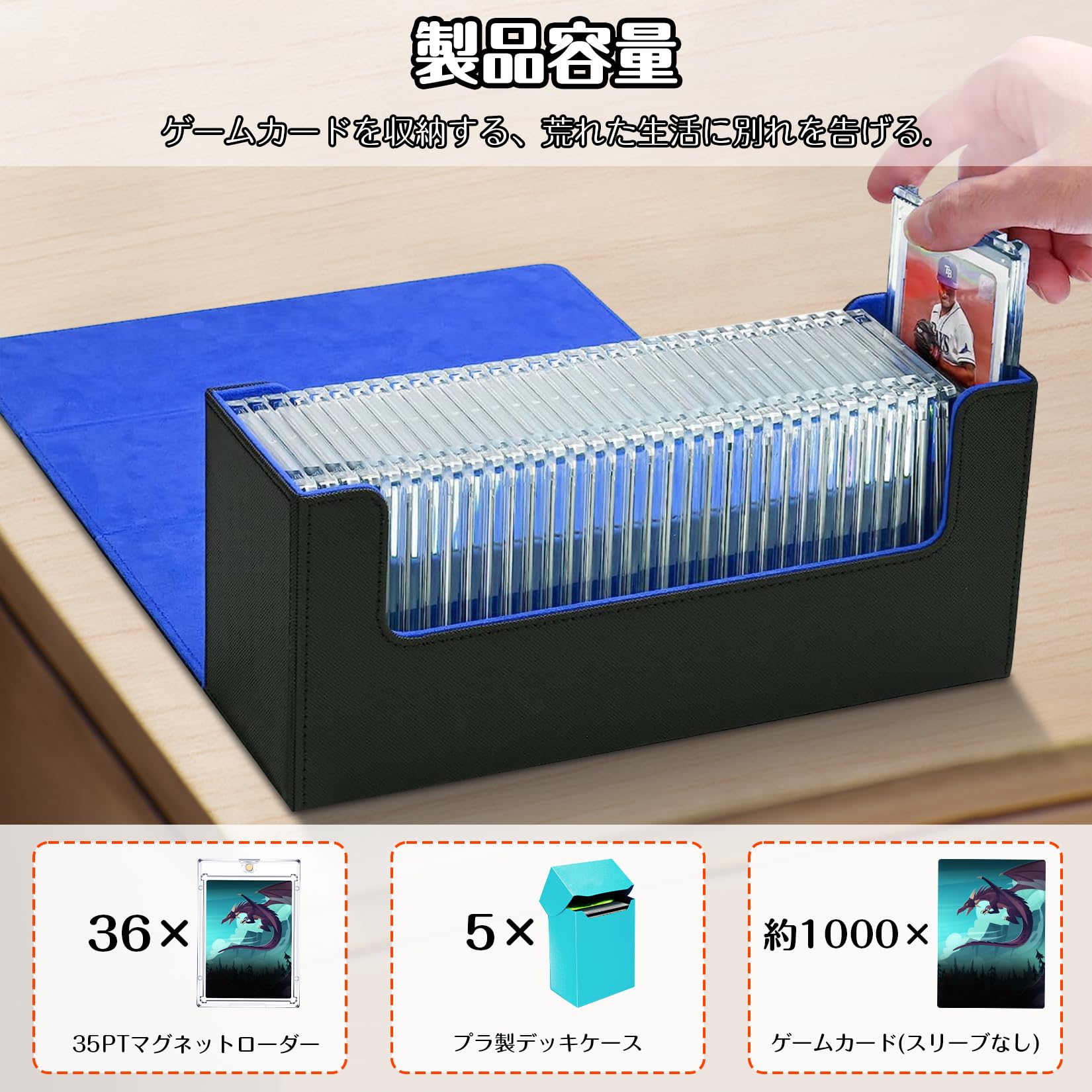 Amazon.co.jp: マグネットローダー 用 ケース トレーディングカード