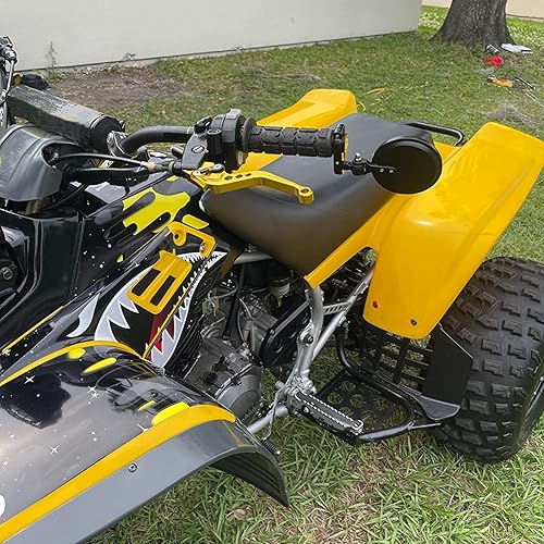 Miniatura 4 de Lisyline - Palancas universales de freno y embrague de manubrio de motocicleta, 78 pulgadas 22mm, izquierda y derecha, para Honda, Kawasaki Suzuki