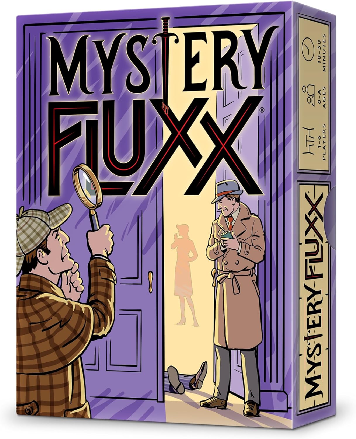 Looney Labs Mystery Fluxx - The Detective-Themed Card Game of Clues and Deduction, Ages 8 to Adult, 1-6 Players
