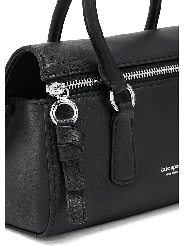 Black Kate Spade New York Bond Smooth Leather Mini Bag