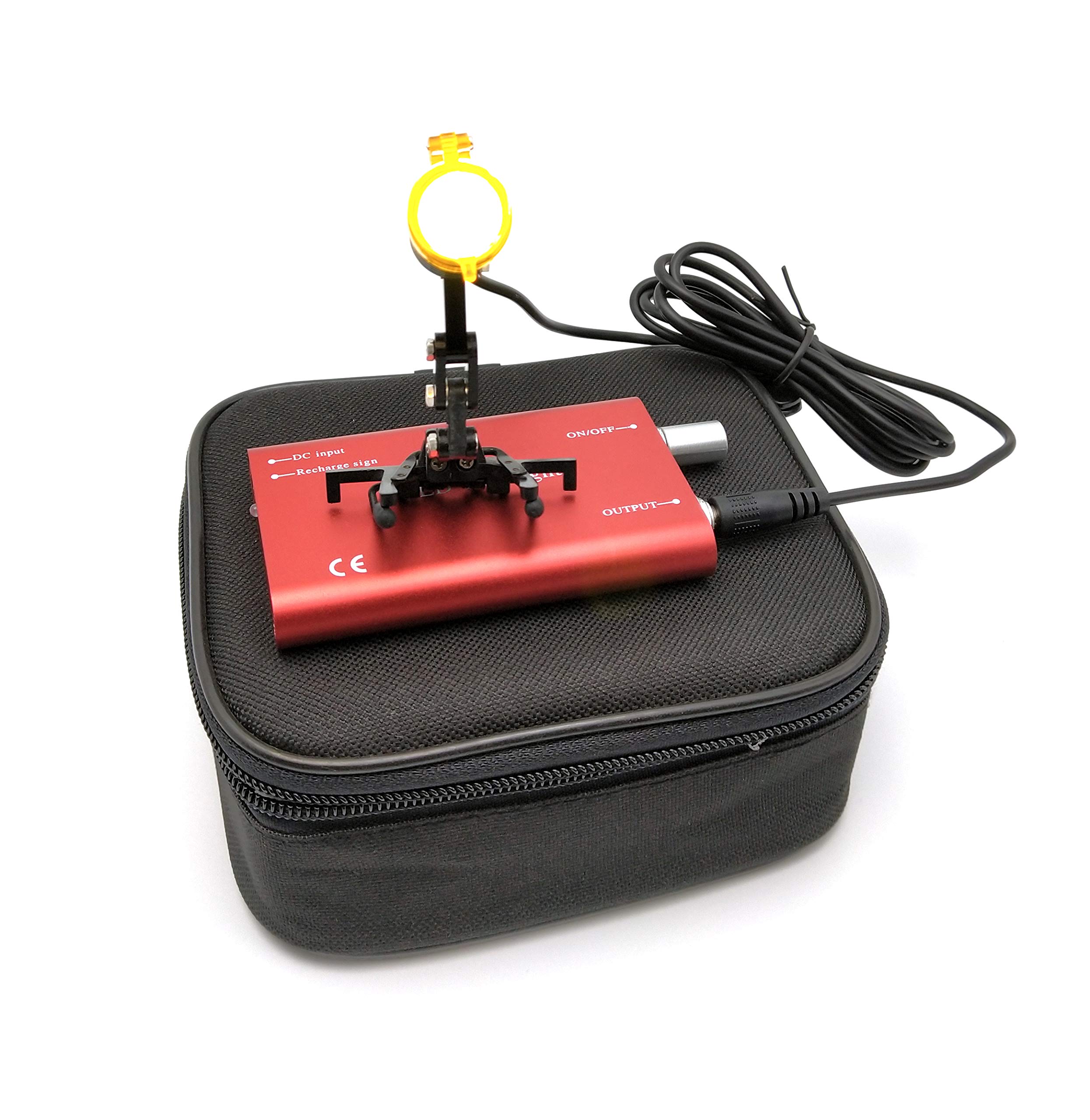 BONEW LED-Scheinwerferlampe mit Filter, 3 W, für zahnärztliche Chirurgie, Rot