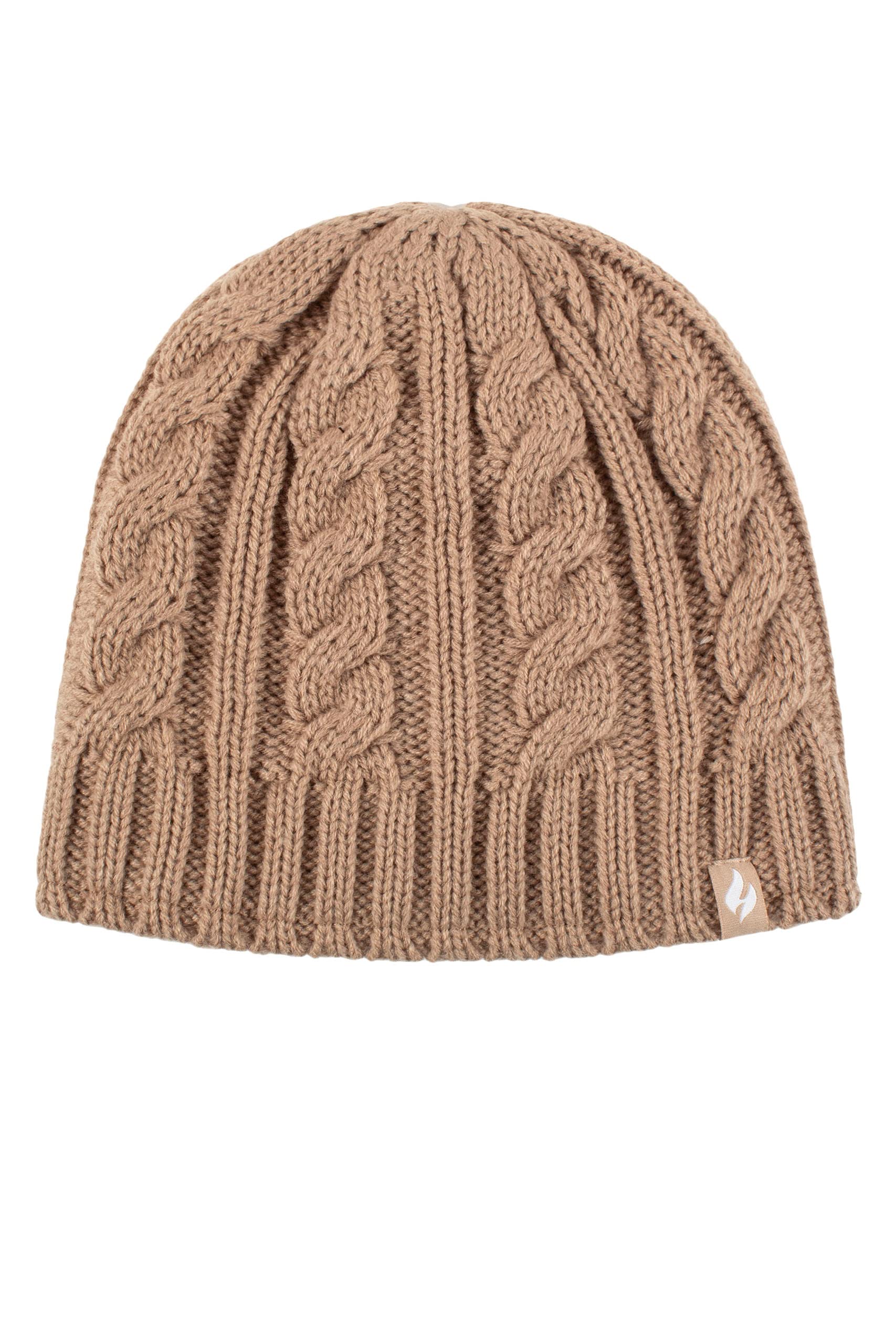 Heat Holders Women's Beige 1 Pack 3.4 Tog Heatweaver Yarn Hat (, One Size)