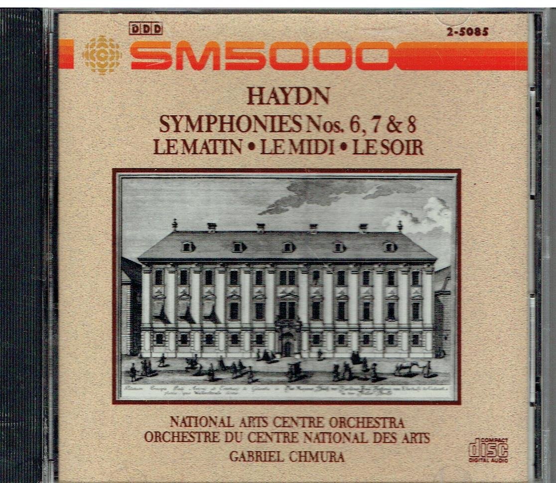 Symphonies Nos.6,7 & 8 [Audio CD] Gabriel Chmura and National Arts Centre