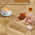 Office Chair Mat for Hard Floors 48 x 60 Inch, Clear Plastic Floor Protector for Rolling Desk & Computer Chairs, Transparent Under Desk Mat for Hardwood, Wood & Tile Floors