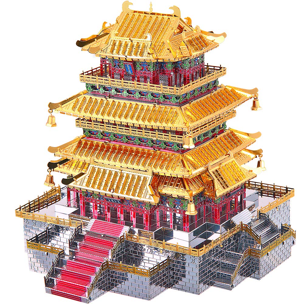 金属製パズル 6点セット Amazon | Piececool(ピースクール) 立体パズル 金属製 ブラックパール