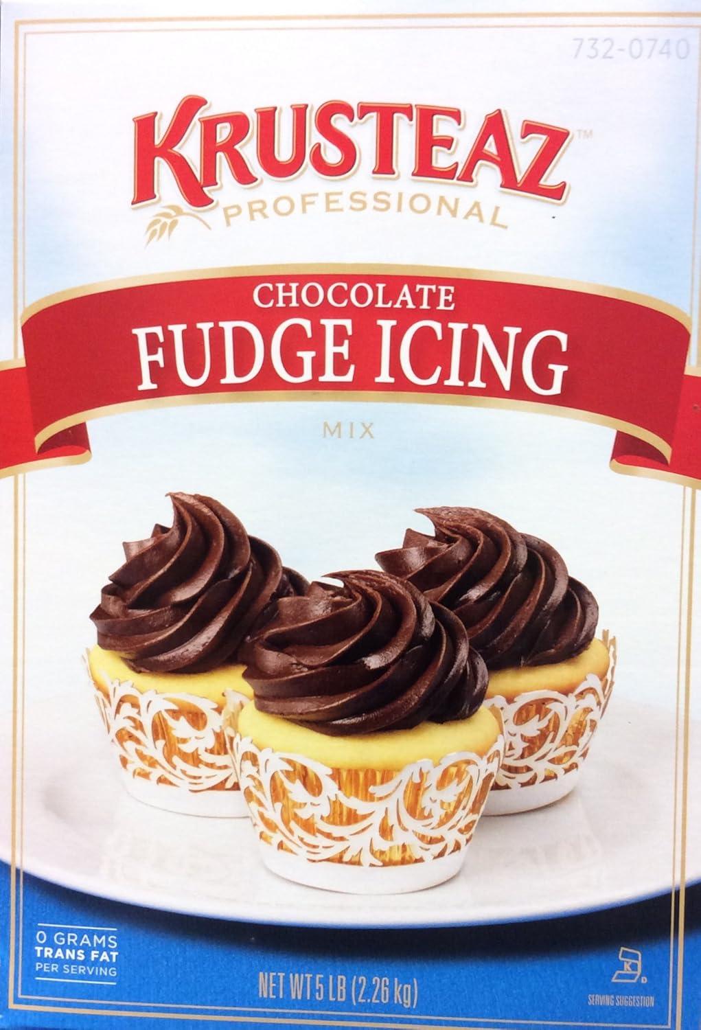 Krusteaz Icing Mixes - Creamy Fudge, 5-Pounds