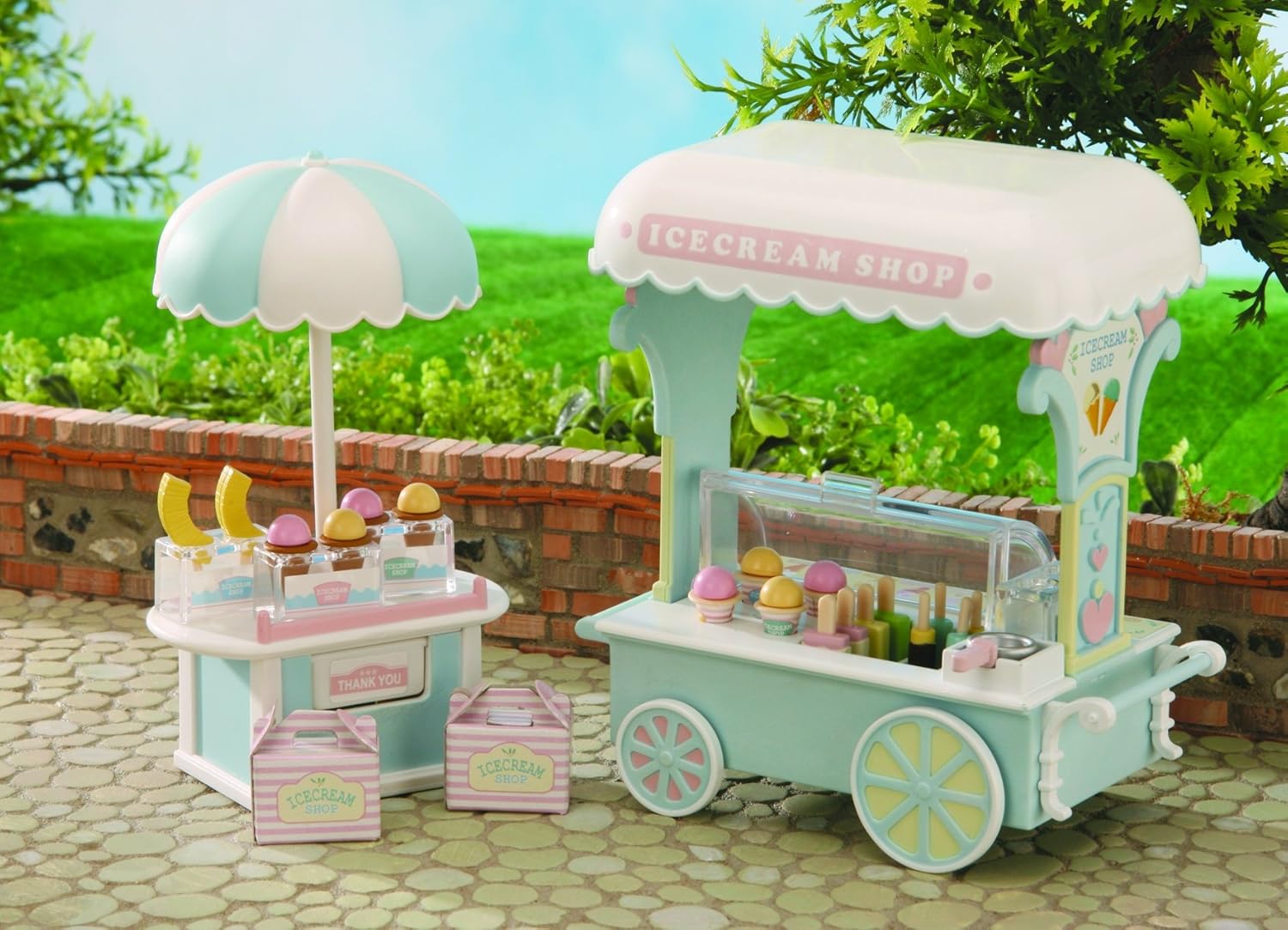 Amazon Ice Cream Cart Sylvanian Families ホーム＆キッチン 通販