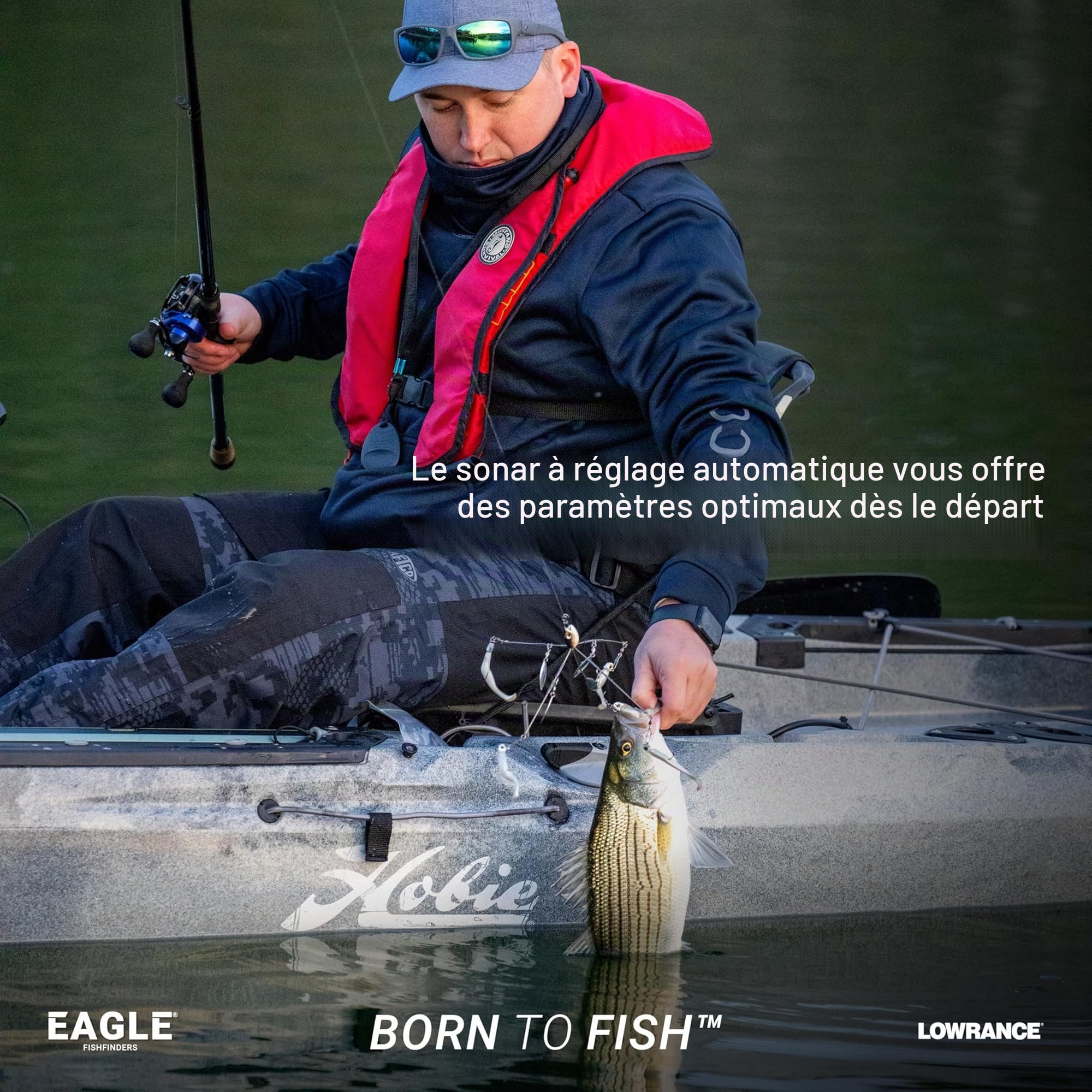 Lowrance Eagle Détecteur de Poissons 4", 5", 7" et 9" avec écran IPS