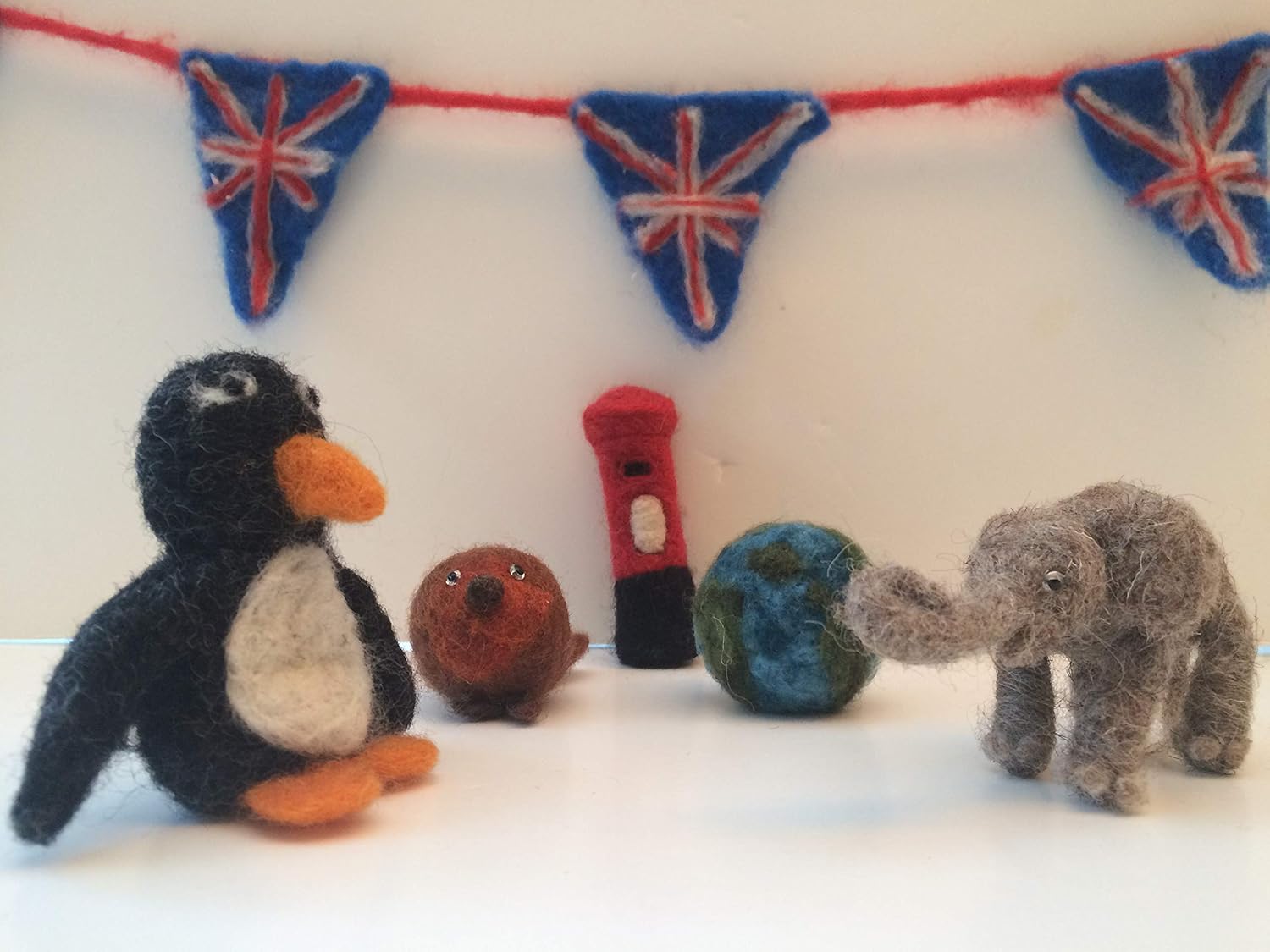 heidifeathers Needle Felting Starter Kit - Handle, Finger Guards, German Glass Eyes and Instructions - Free Post