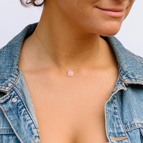 Miniatura 3 de SoulKu Handcrafted Necklace, Empowerment Jewelry With Healing Crystal, Inspirational Jewelry For Women, Mom & Sister Gifts, 2" Extender With Lobster