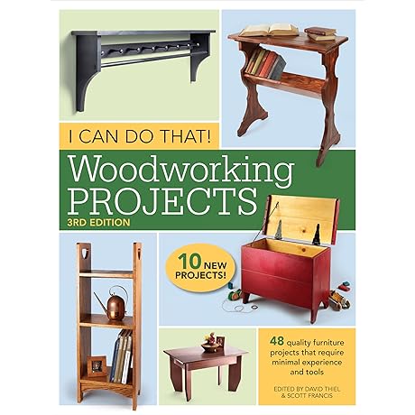 Small Woodworking Projects: 48 Easy Projects for Beginners