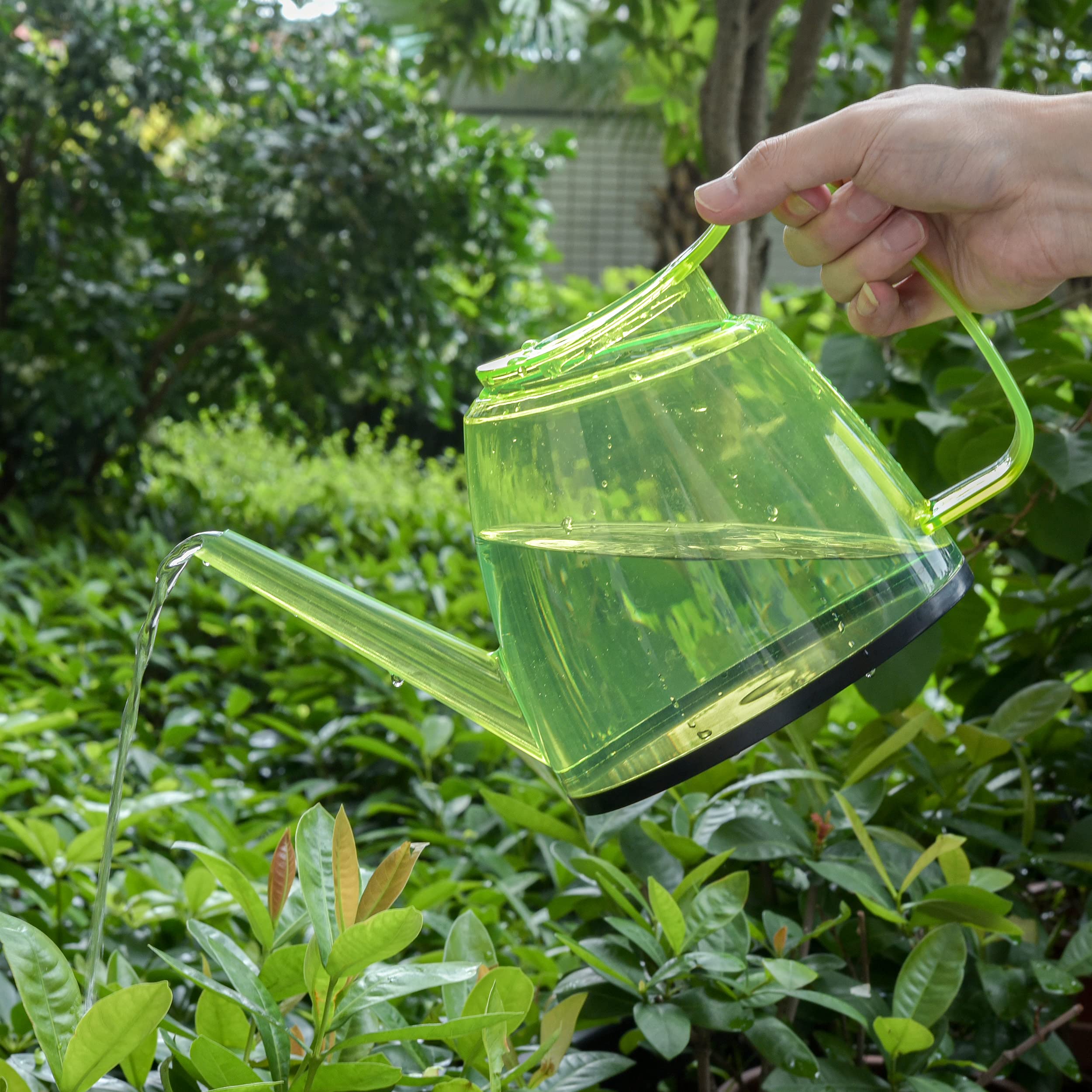 Regadera De Plástico 1,5 L Con Pico Largo – Ideal Para Plantas De Interior, Suculentas Y Bonsáis
