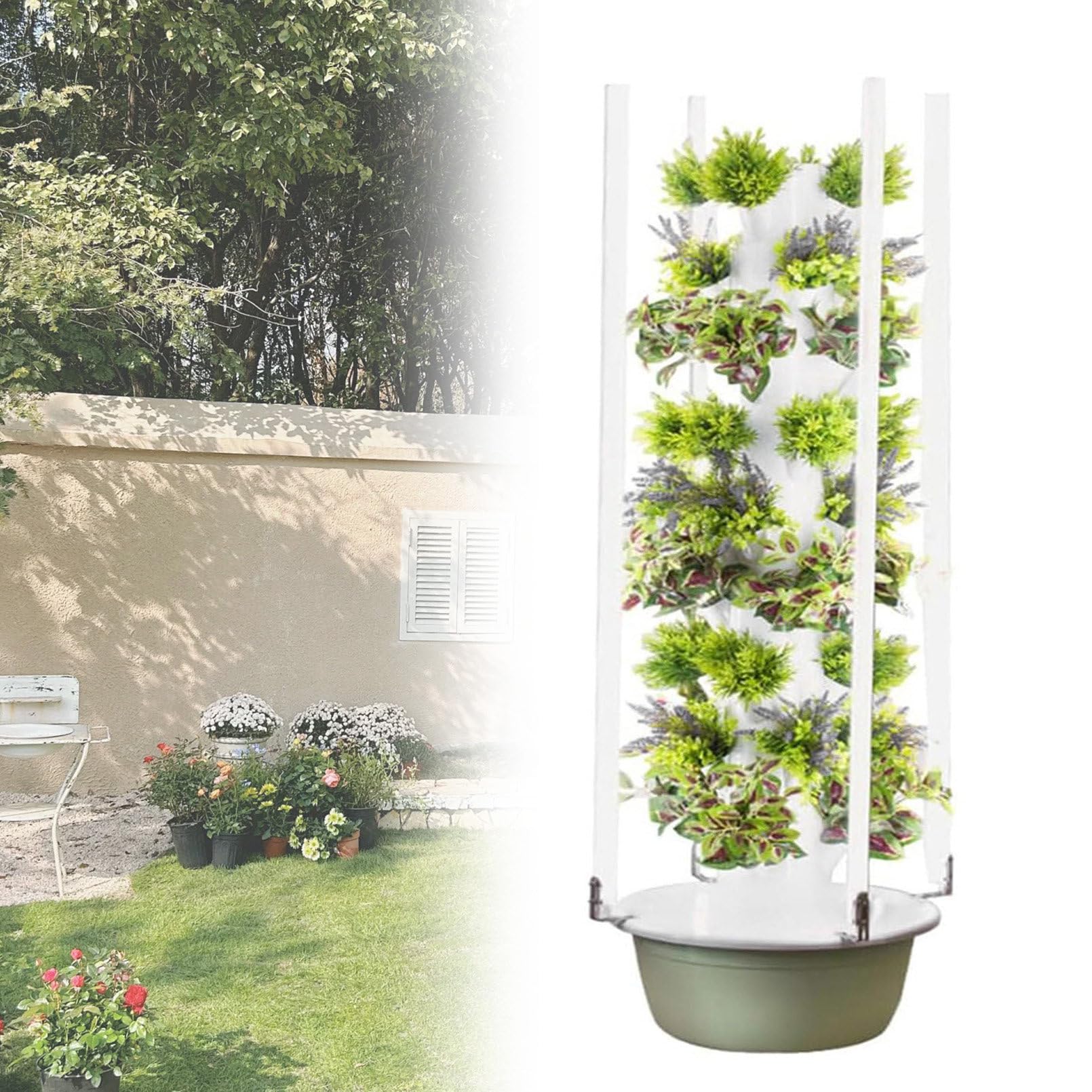 Kit de culture hydroponique vertical pour cultiver sans jardin