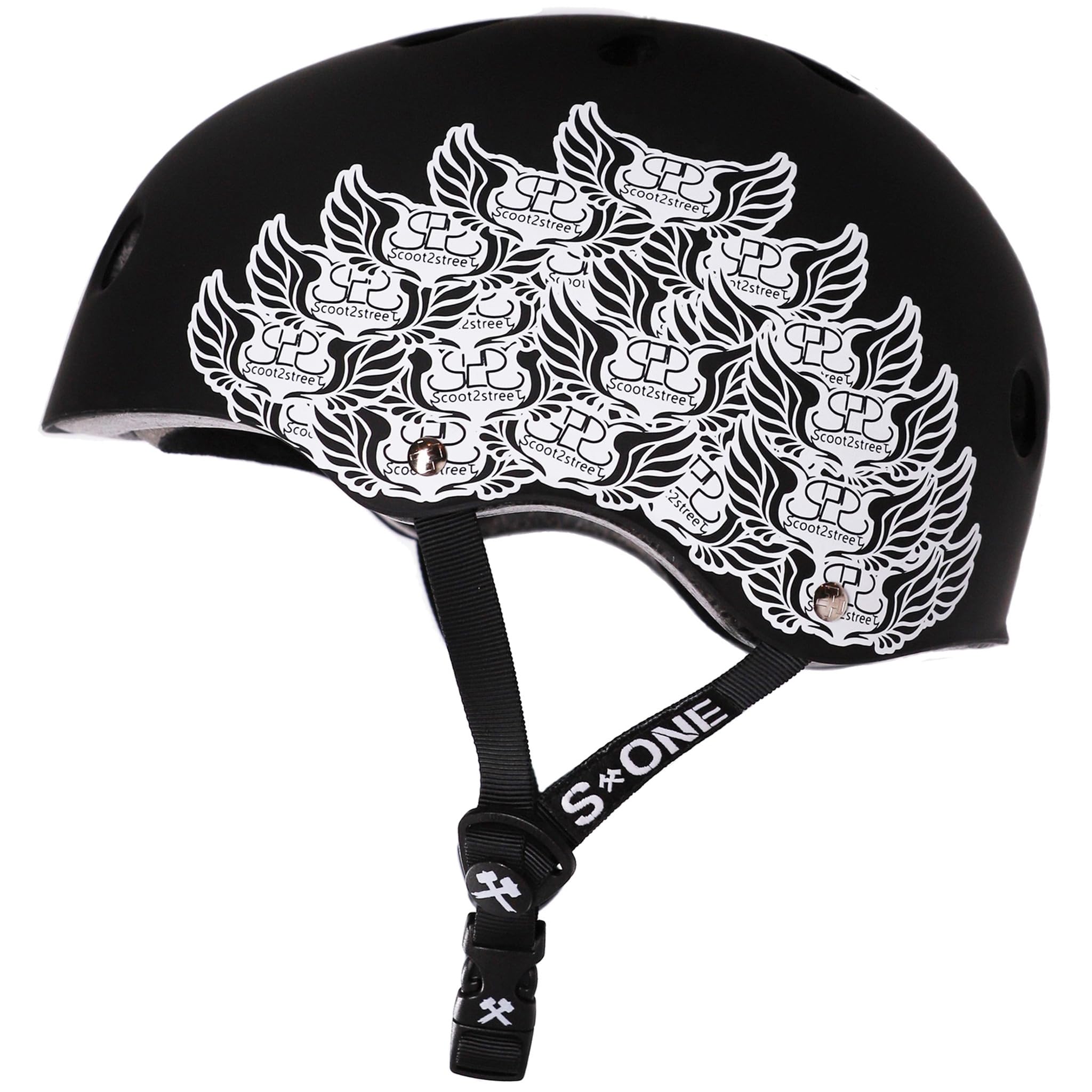 S1 Lifer Helmet for Skateboarding, BMX, and Roller Skating - EPS Fusion Foam, CPSC & ASTM Certified - Scoot2Street X-Small (52.1 cm)
