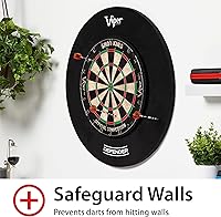 Vista 2 de Viper Defender tablero trasero y paquete de tablero de sisal/cerda para dardos de punta de acero