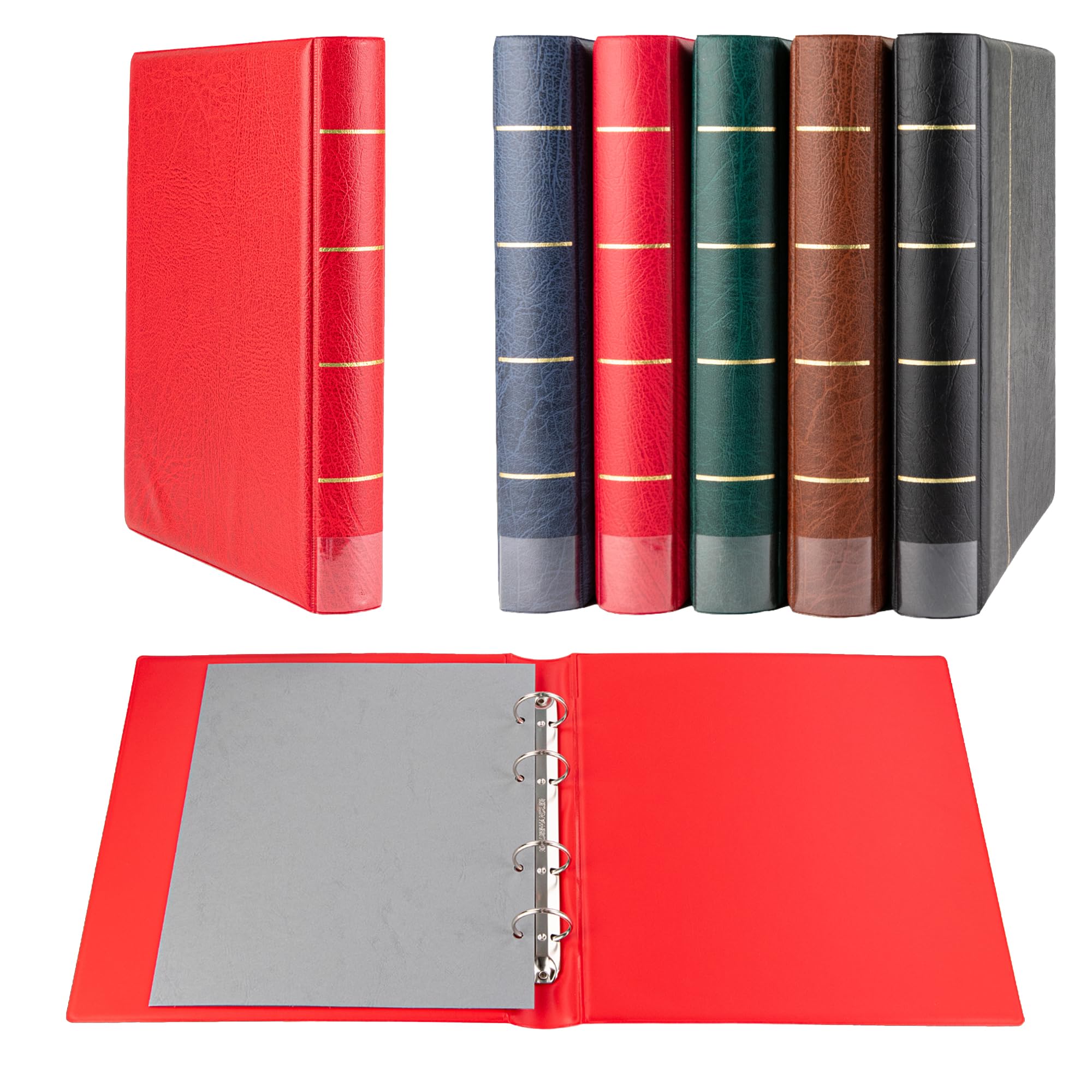 Prophila Maxi-Ringbinder Luxury Edition red