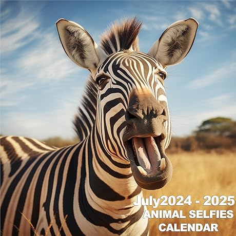 2024 Wall Calendar with 12 Majestic Farm Animals