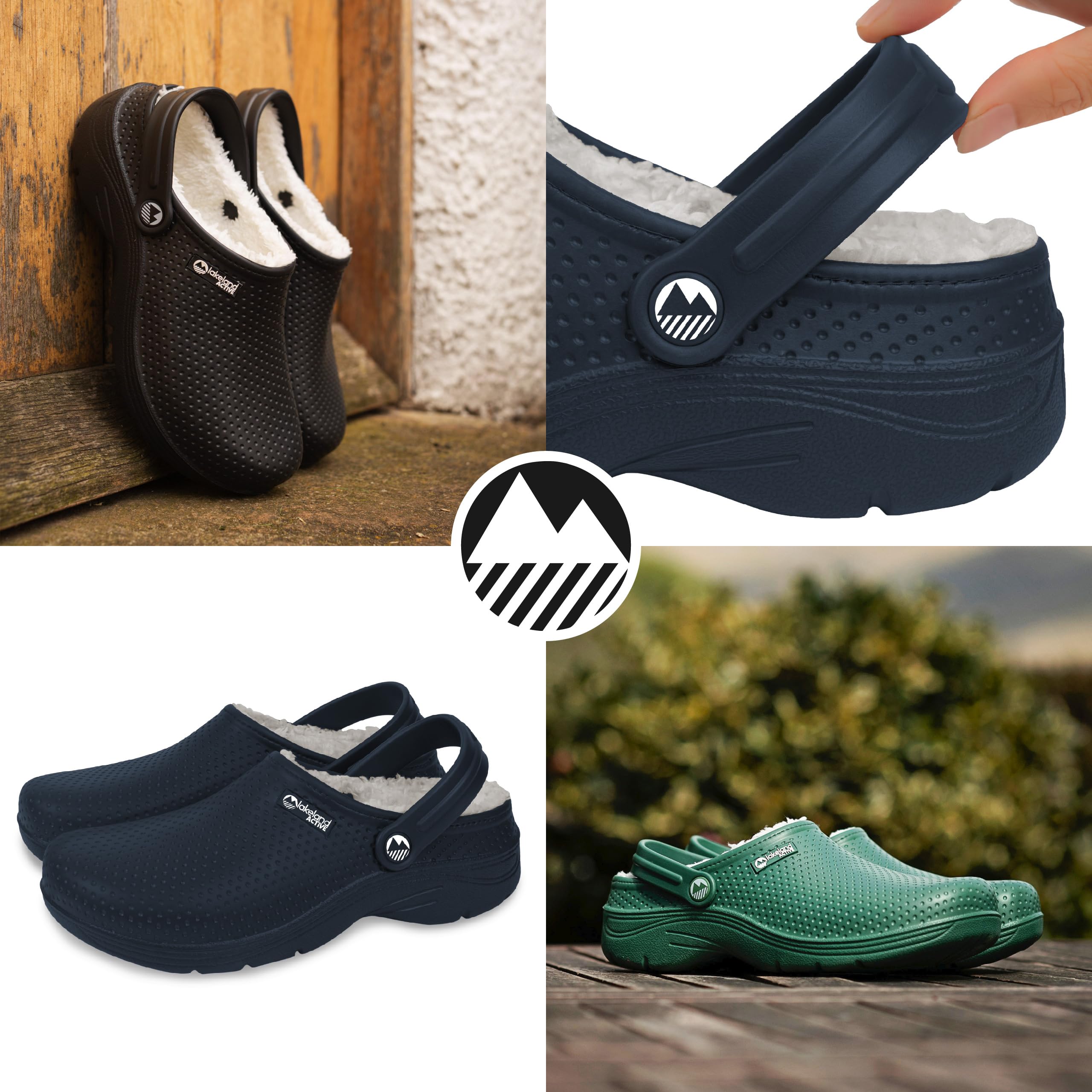 Lakeland Active Sabots Dockray doublés en polaire pour homme