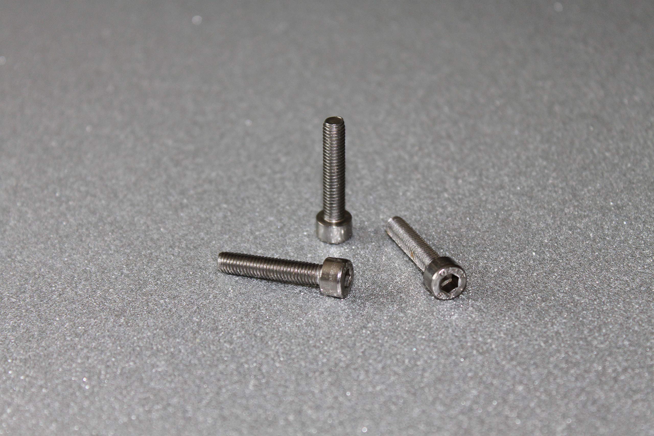 10 Stück Zylinderschrauben M3x10 Mm - DIN 912 - A2 Edelstahl - Innensechskant - Zylinder Schrauben - V2A – Zylinderkopfschrauben (10, M3x10 Mm
