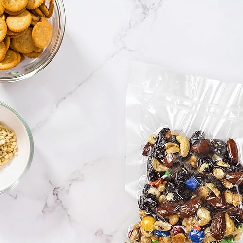 Miniatura 2 de VacMaster Bolsas selladoras al vacío de cámara de 0.118 in de alta resistencia de 6 x 8 pulgadas - 1000 bolsas transparentes precortadas para