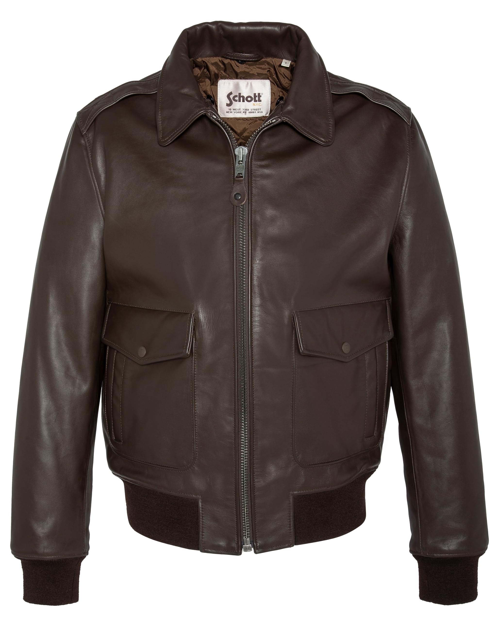Schott NYC Giacca in Pelle Uomo