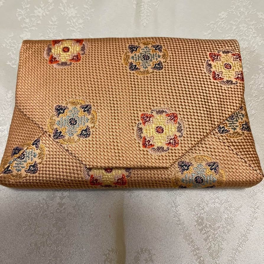 徳斎製　数寄屋袋　黄地霰地花文錦 71UBGQco3KL._UF350,350_QL50_.jpg