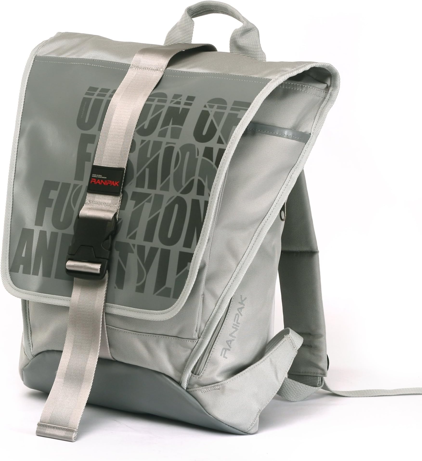 Durable Graphic Computer Laptop Organizer Backpack Bag, Gray, One Size