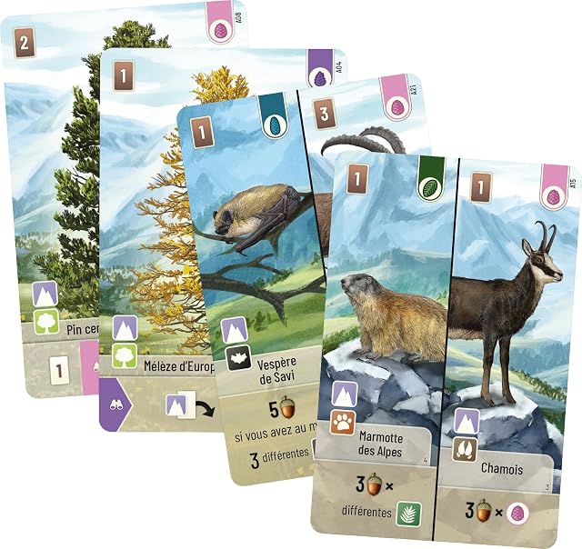 Foto 4 de 7 de Jeu de stratégie Asmodee Forêt Mixte Extension Alpes