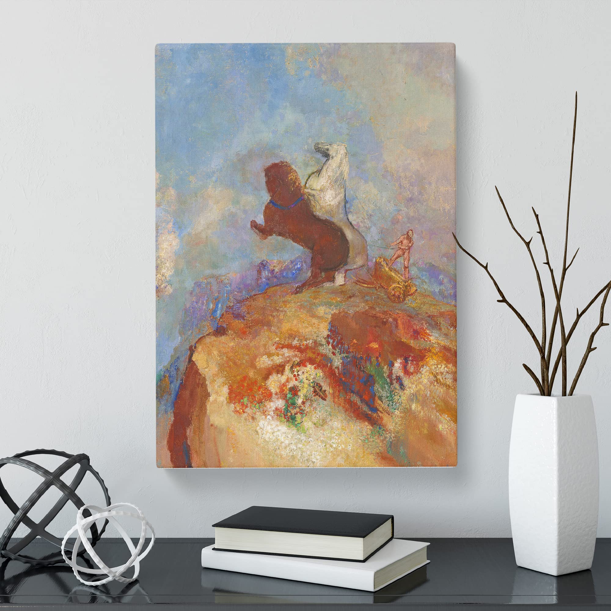 Odilon Redon Apollo Canvas Print, Mixed, 25L x 50W cm - Image 3