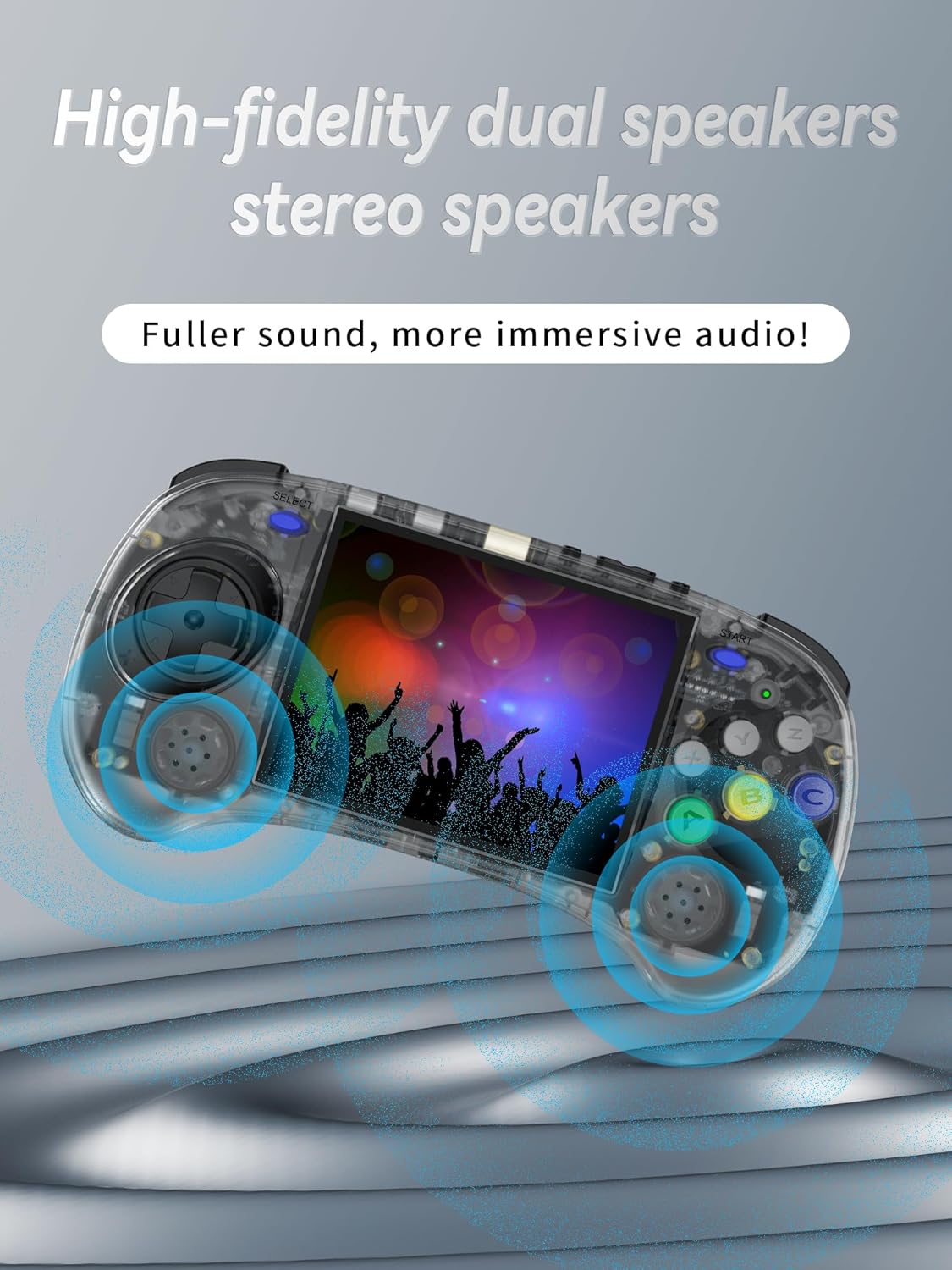 RG ARC-S Retro Handheld Game Linux System RG3566 4.0 inch IPS Screen,RGARC S with1G 128GTF Card Pre-Installed 4541 Games Supports 5G WiFi 4.2 Bluetooth Online Fighting,Streaming and HDMI