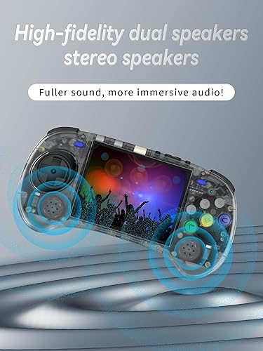 Miniatura 4 de RG ARC-S Sistema de Juegos Portátil Retro Linux RG3566 Pantalla IPS de 4.0 pulgadas, RGARC S con tarjeta TF de 128G preinstalada, 4541 juegos,