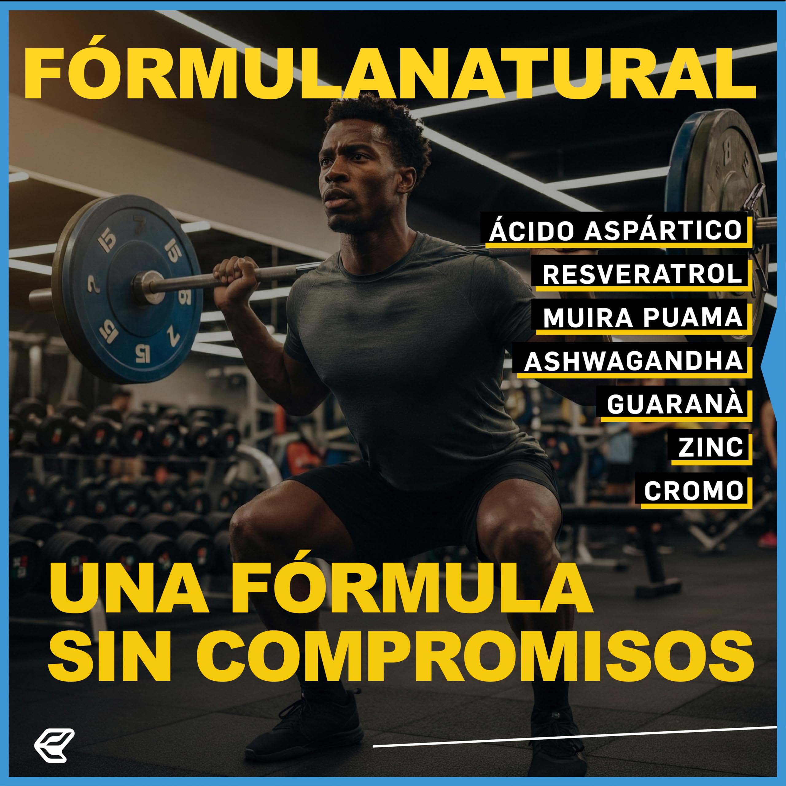 Italian Elite Testo Complex 120 Cápsulas - Fórmula con Maca 8000 mg, Tribulus, Fenogreco, Zinc, Arginina, Taurina, Ashwagandha, Vitaminas y Minerales