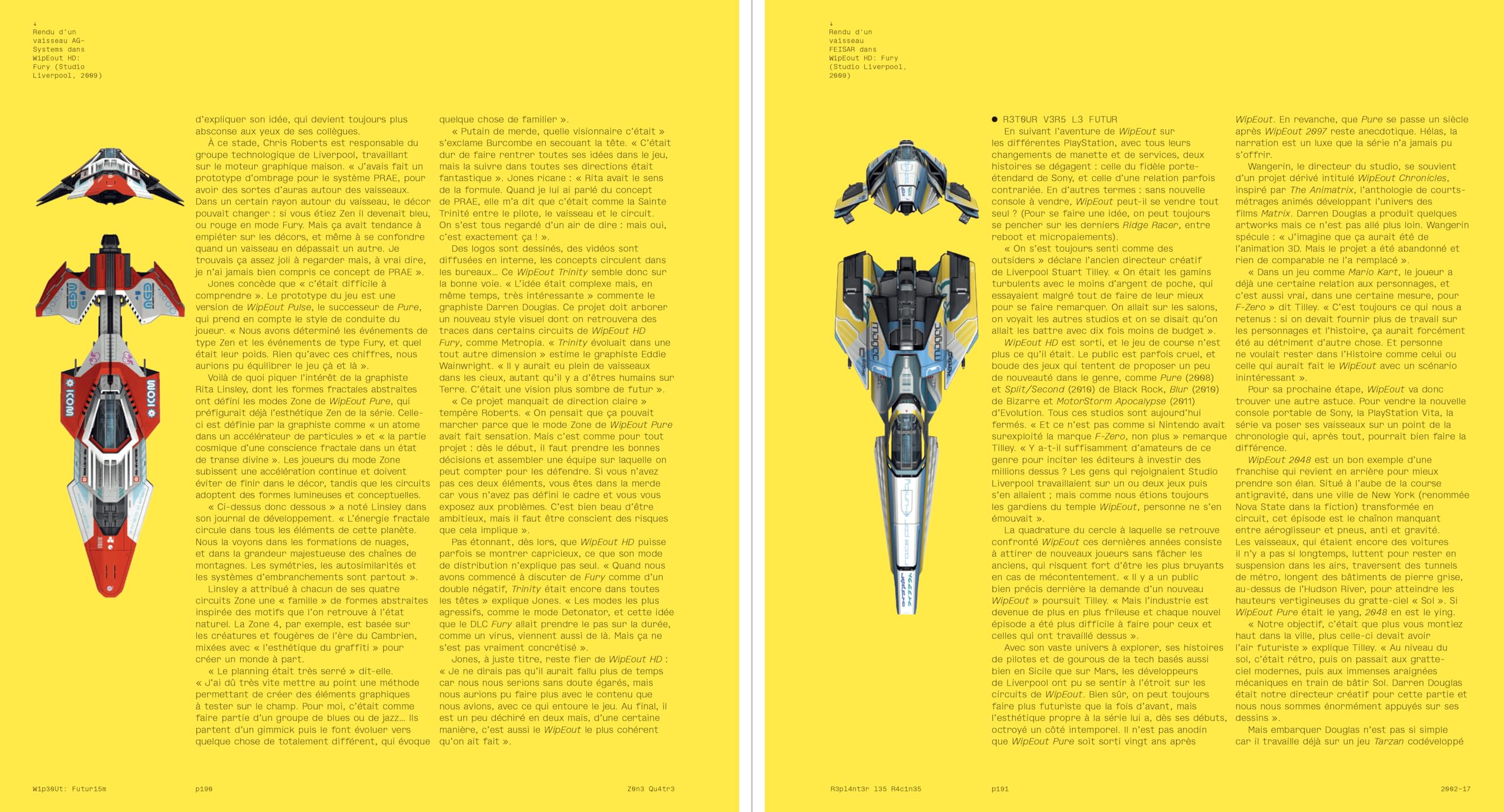 WipEout Futurism : Les Archives Graphiques