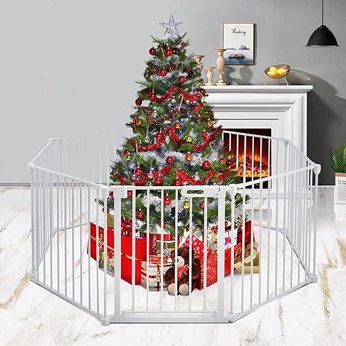 Miniatura 8 de Puerta de seguridad fácil de caminar para puertas y escaleras con funciones de cierre automáticomantenimiento, 36 pulgadas de alto, 205 pulgadas de