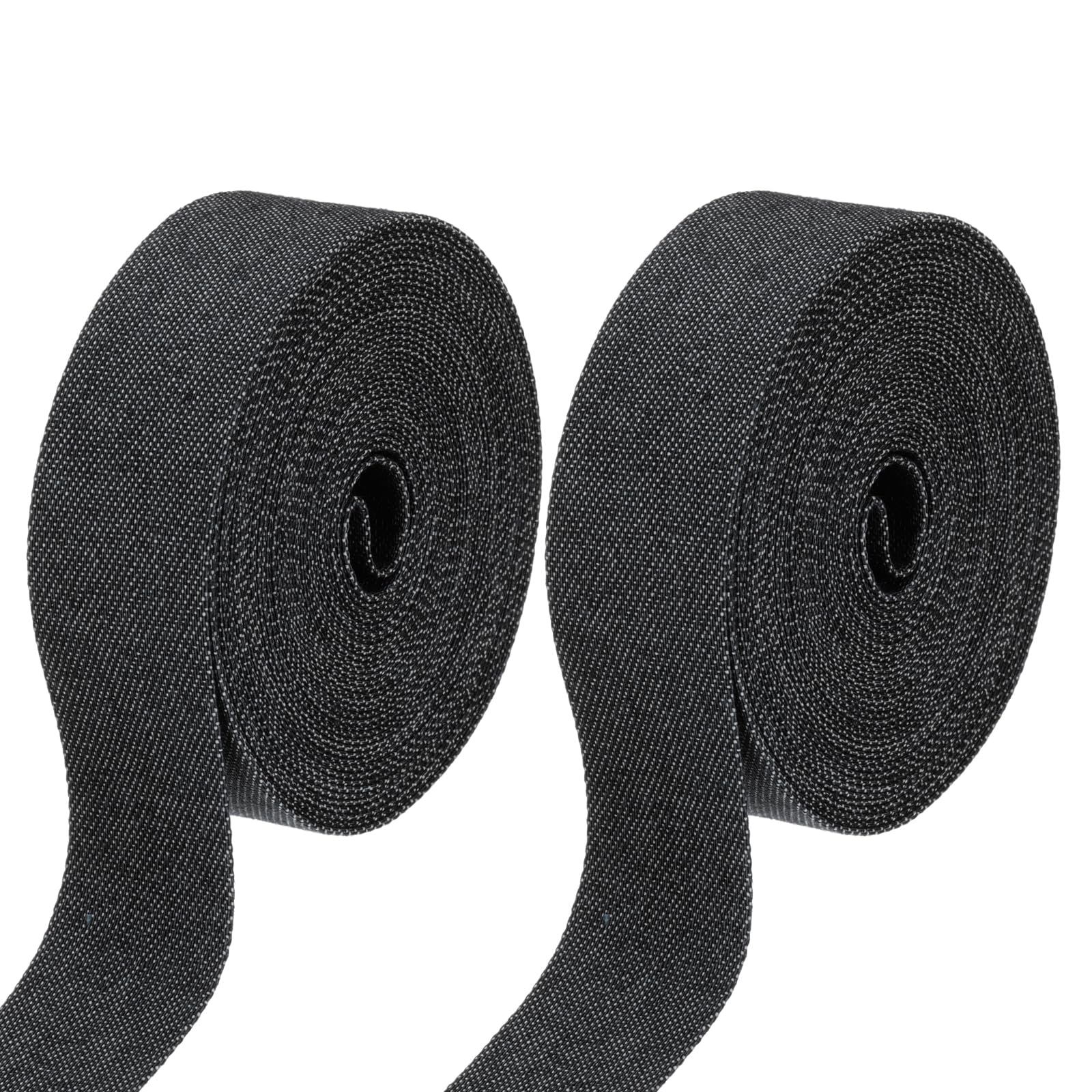 Ruban en denim noir pour fabriquer vos accessoires cheveux et noeuds de scrapbooking