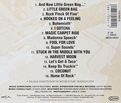 Miniatura 2 de Reservoir Dogs Soundtrack
