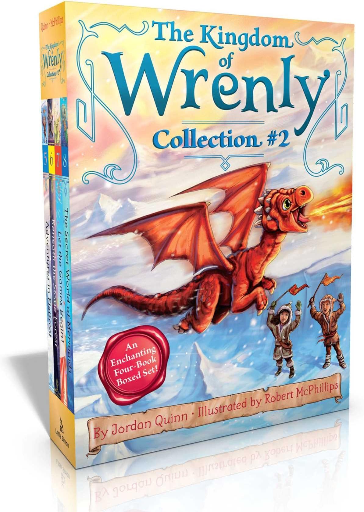 The Kingdom of Wrenly Collection #2: Adventures in Flatfrost; Beneath the Stone Forest; Let the Games Begin!; The Secret World of Mermaids