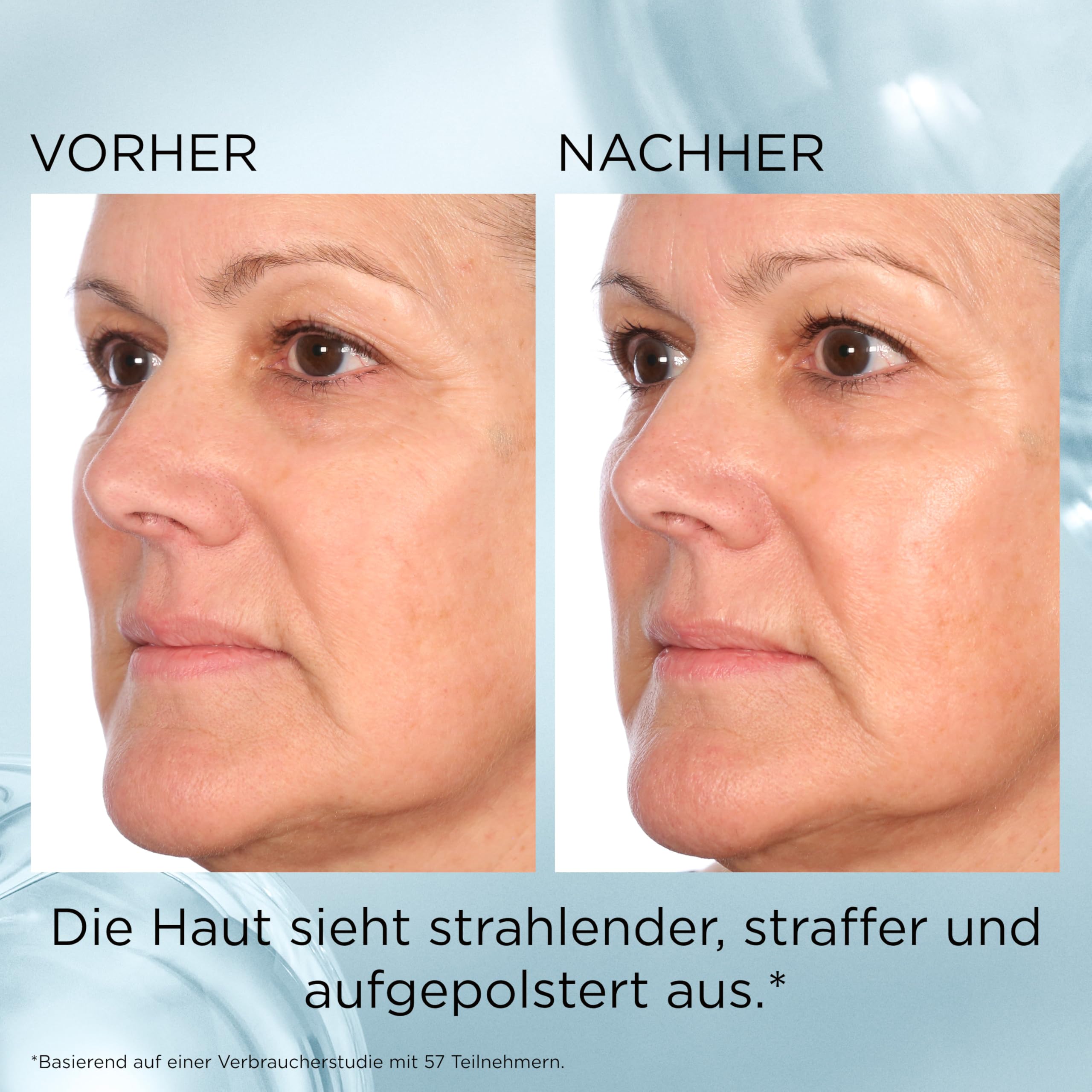 Elizabeth Arden – Hyaluronsäure + Peptide Ceramide Water Cream, Feuchtigkeitscreme mit 5D HA, Peptiden & Ceramiden für prallere, straffere & strahlende Haut, leichte Gesichtspflege, für alle Hauttypen