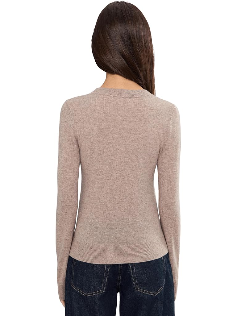 Taupe Splendid Tori Cashmere Crew Sweater