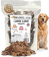 Vista 11 de Dog Chits Filetes de pulmón de bisonte para perros, totalmente naturales, con alto contenido de proteínas y un solo ingrediente, golosinas