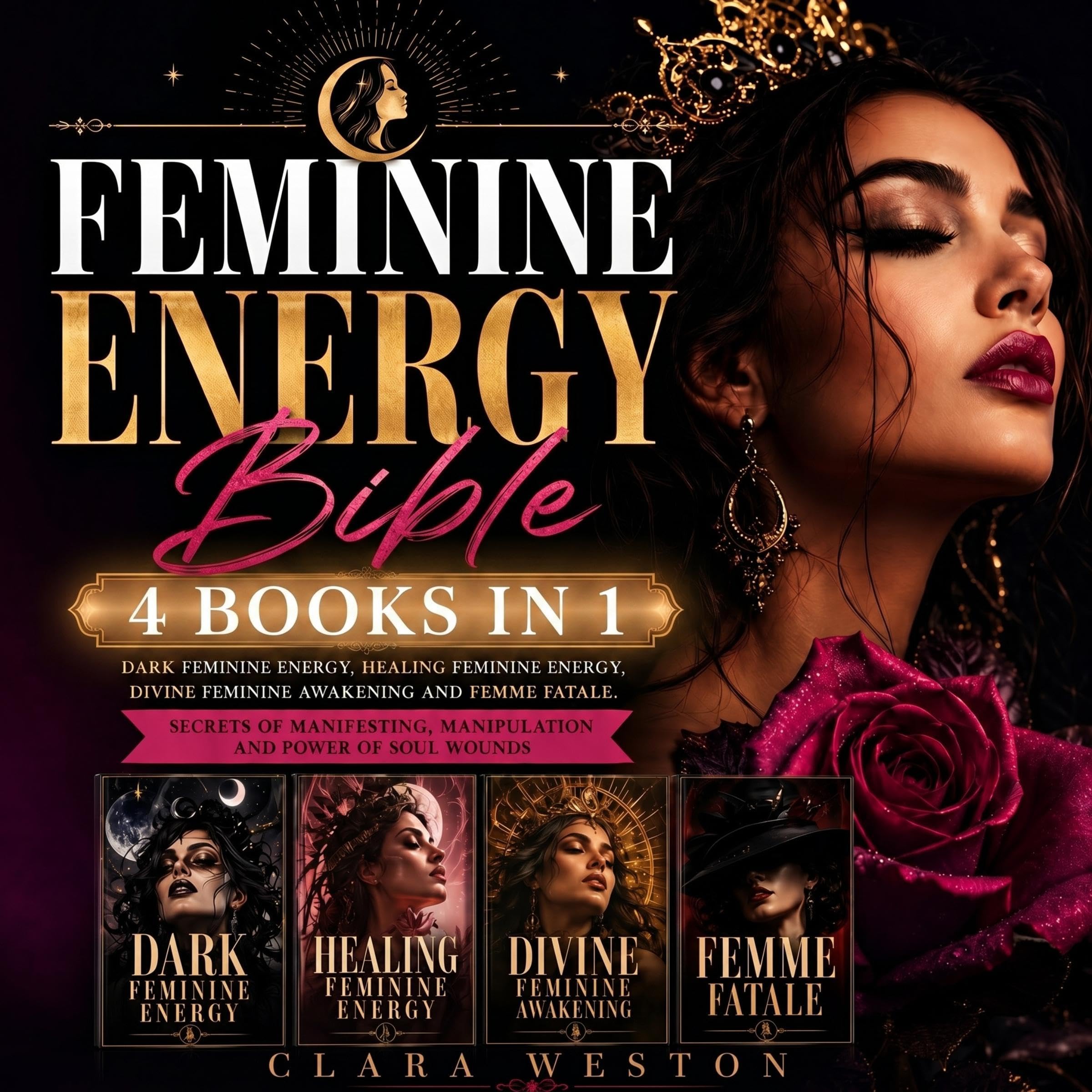 Cover art for Feminine Energy Bible: 4 Books in 1