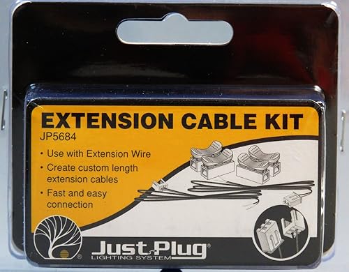 Woodland Scenics JP5684 WOOJP5684 - Juego de cables de extensión