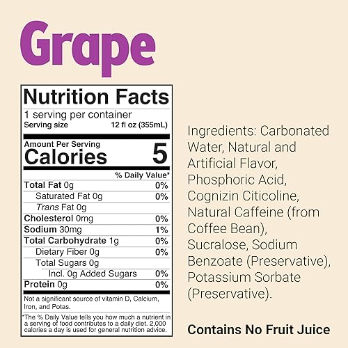 Vista 31 de BUM - Bebida energética sin azúcar, cereza escarcha, ligeramente carbonatada y sin colores artificiales, cafeína natural y citicolina para energía