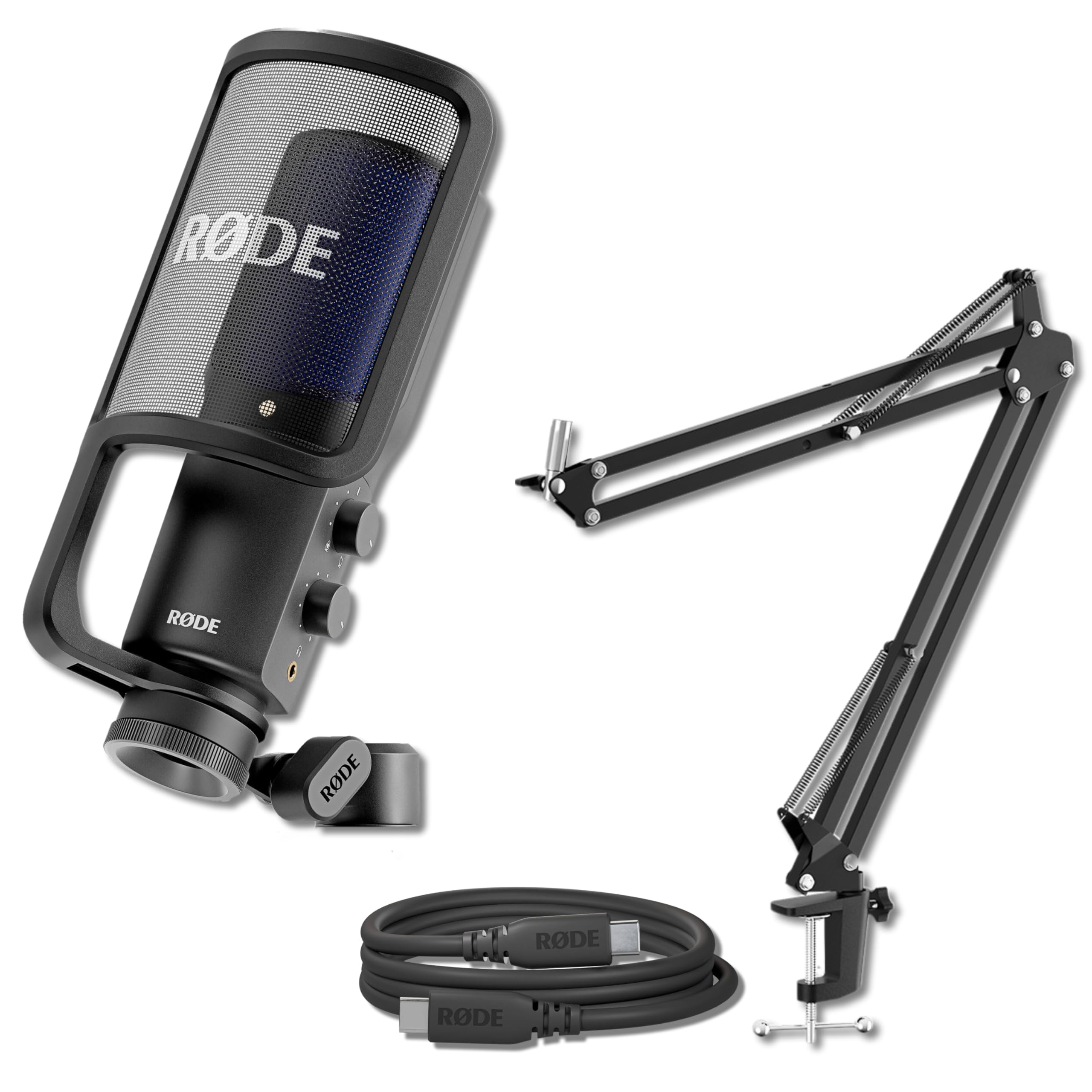 Amazon.co.jp: Rode NT-USB+ プロフェッショナルUSBコンデンサーマイク