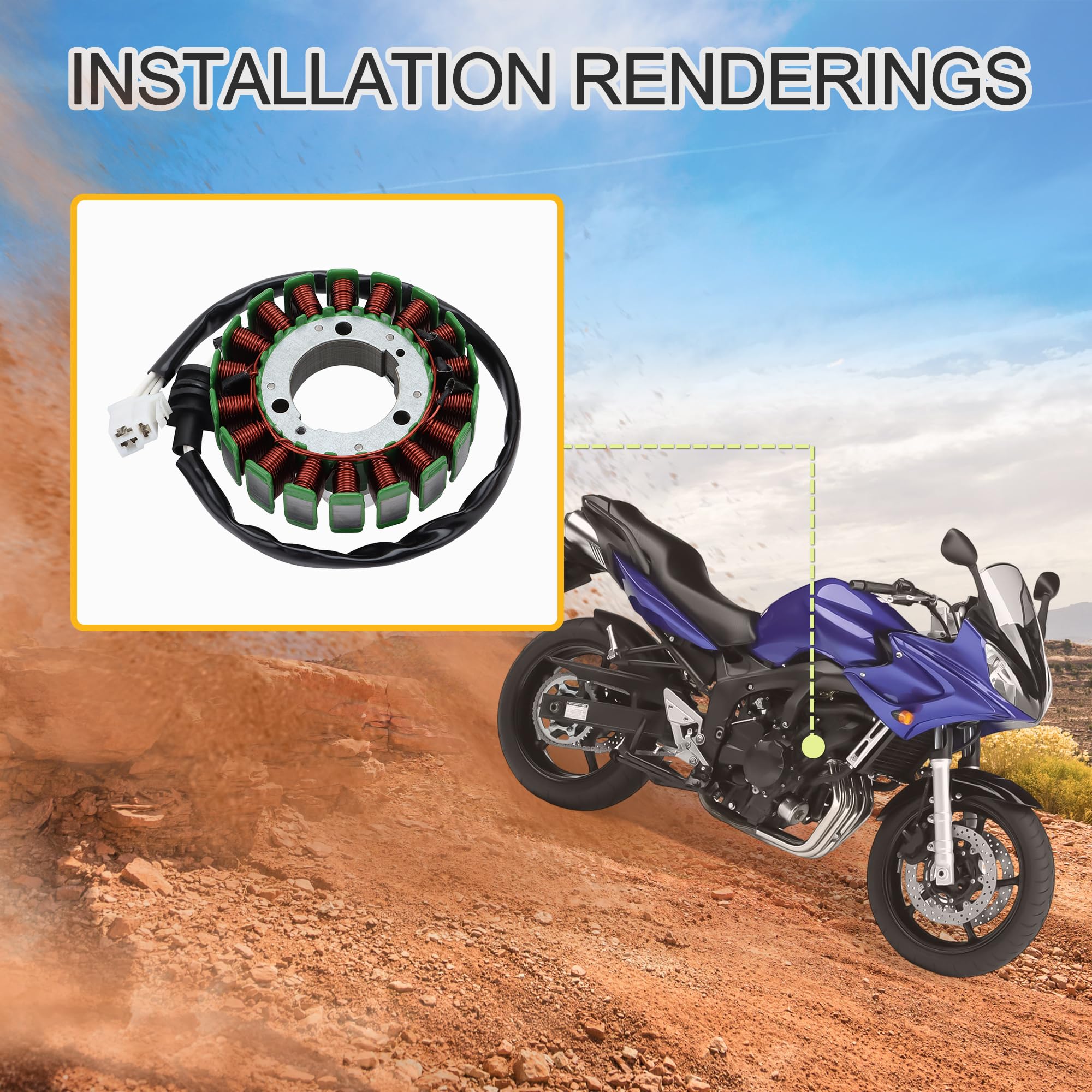 STATORE E BOBINA MODIFICA ACCENSIONE DA PUNTINE A ELETTRONICA VESPA PX 125 150 200