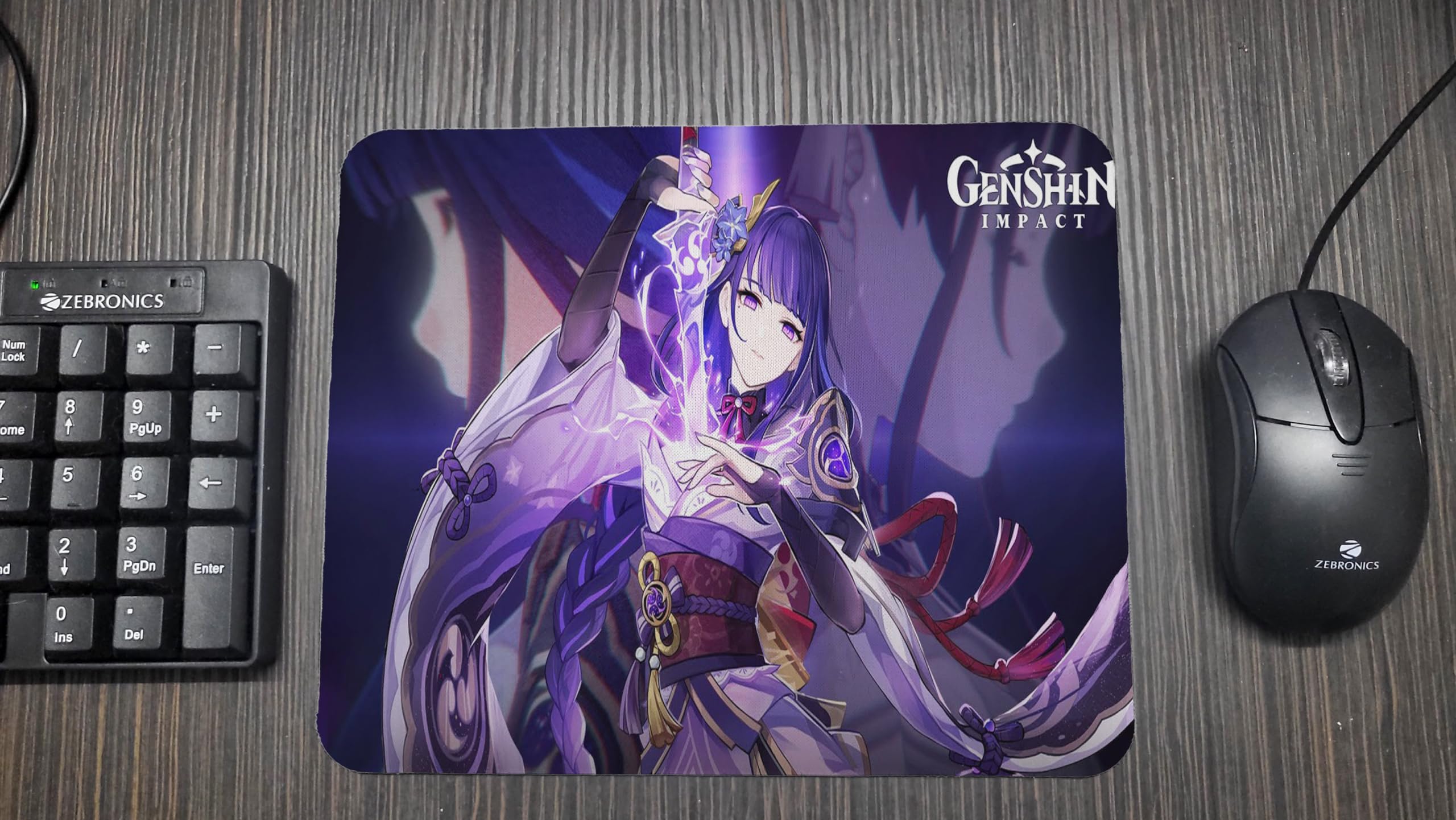 Credit Merchandise| Genshin Impact Raiden Shogun | Game Anime Mouse Pad (23 x 19 cm) (B0CM3W9BG6) Amazon Price History, Amazon Price Tracker